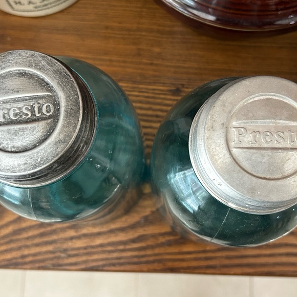 Vintage half gallon ball perfect mason jars number 6, 5 with PRESTO ids - Picture 5 of 10